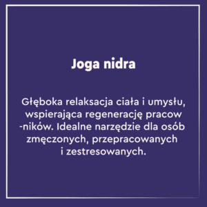 Joga Nidra Małgorzata Hybińska